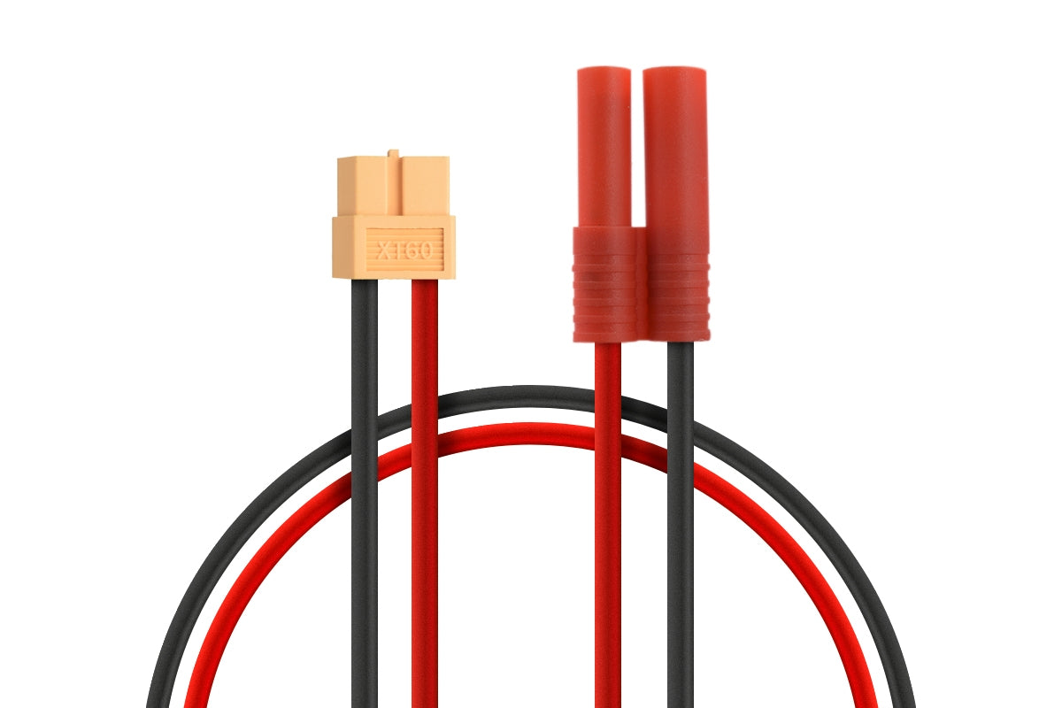 Xt60 Charging Cable Gold 4mm with Housing