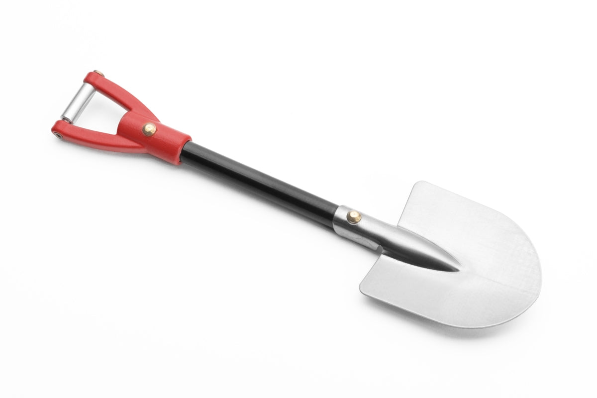 1/10 Model Shovel Red for Rc Crawler