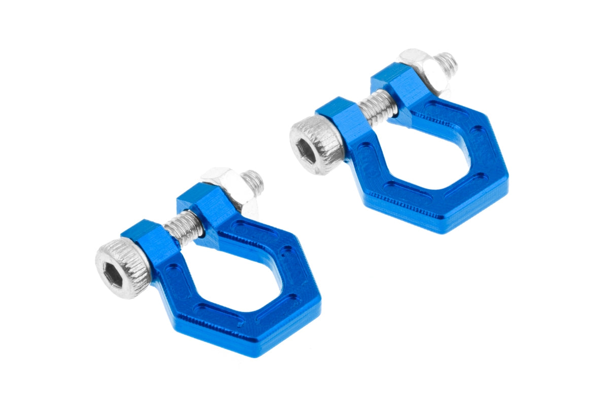 1/10 Cnc Aluminum Tow Hook Blue for Rc Crawler
