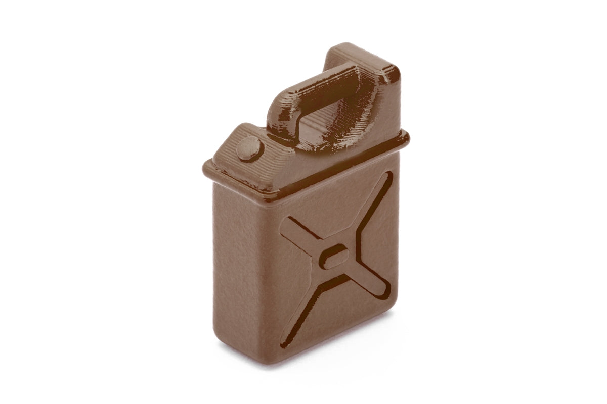1/24 Plastic Mini Oil Tank Brown for Rc Crawler