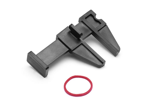 Plastic Clamp small, Black, 5 Pcs.