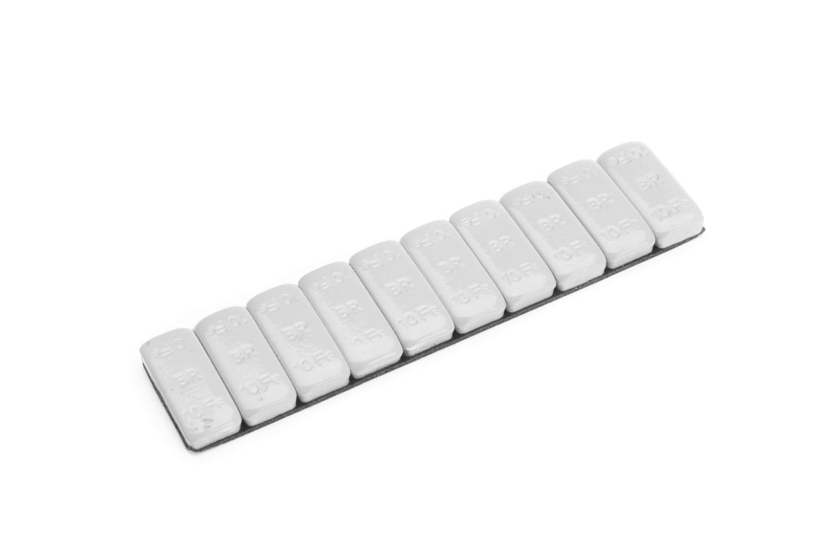 Stick-On Steel weight 10g x10 Pcs. (100g)