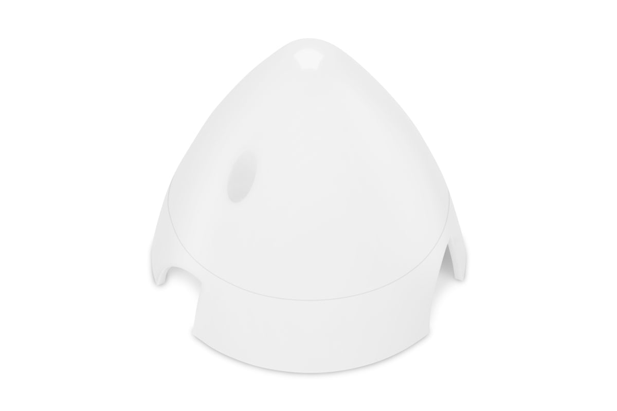 Spinner 63mm 3-blades White