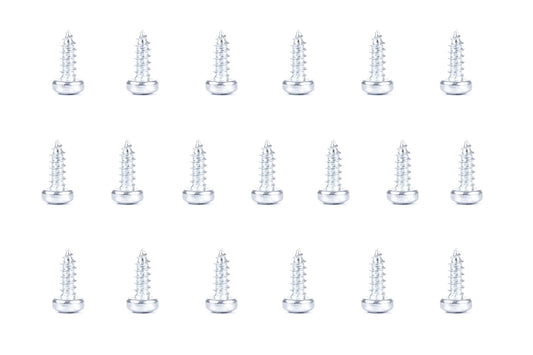 Pan Head Tapping Screw 2.2x6,5mm, 20 pcs