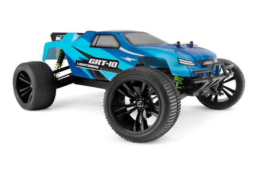 Kavan Grt-10 Lightning 2.4 ghz 4wd Truggy 1:10 - Blue - Rtr