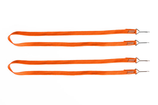 1/10 Rc Crawler Tow Rope with Hook Orange 2pcs
