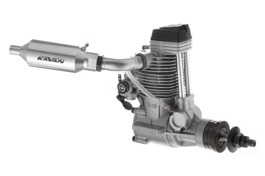 Kavan FS120AR 4T Ringed Glow Engine