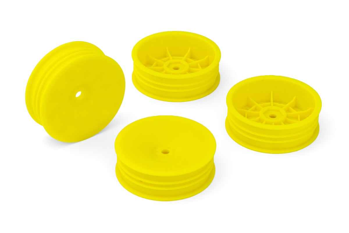 2wd Buggy Front Wheels Yellow (hex 12 mm) - 4 pcs