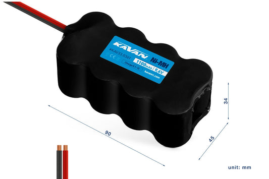 KAVAN NiMH 1100mAh/9,6V - block