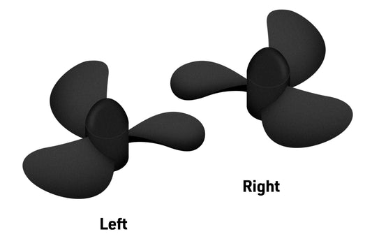 Racing propeller left 70,0mm/DD