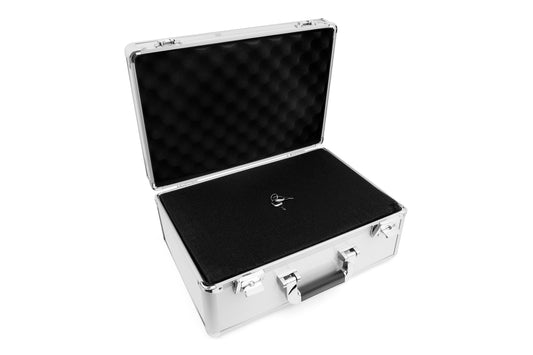 Aluminium case for transmitter and accessories
