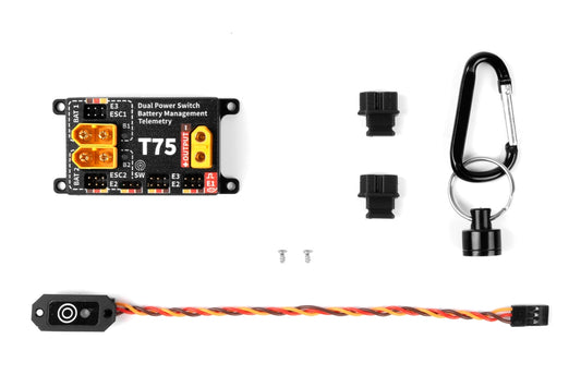 Kavan Smart PRO T75 Dual battery switch w/telemetry expander