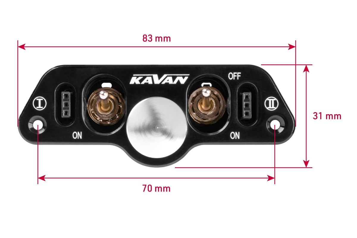Kavan Dual Switch with fuel dot