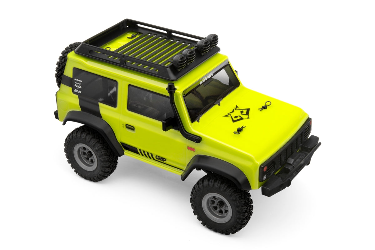 Gre24y Body with Stickers - Yellow