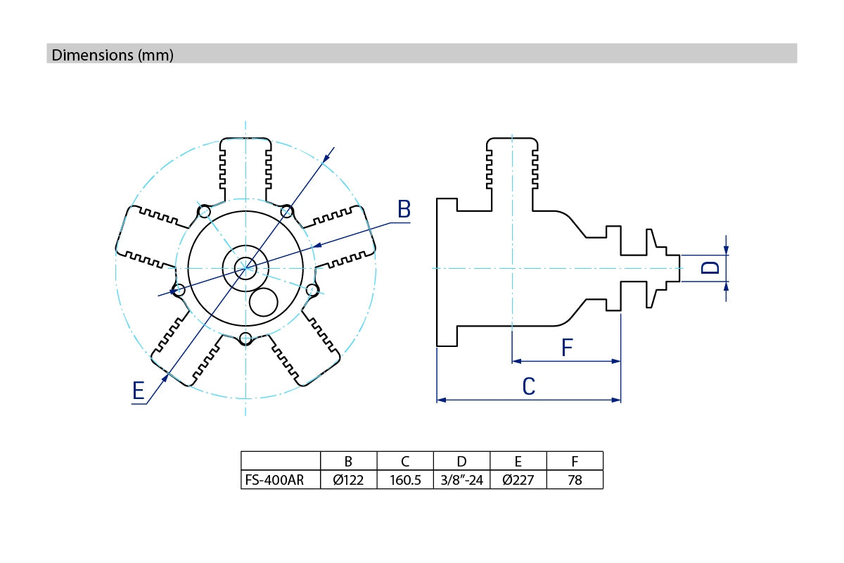 Kavan FS400AR 4T 5-cylinder Radial Glow Engine