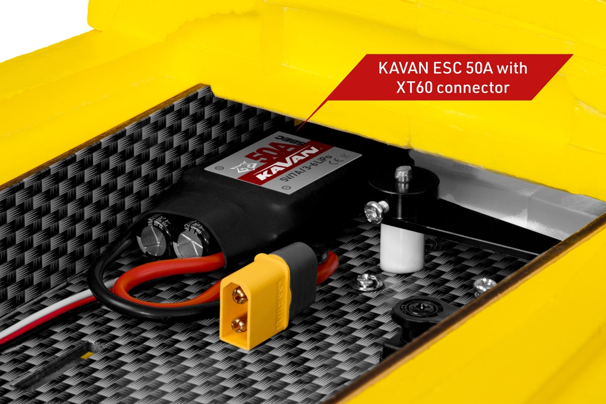 Kavan Bristell B23 1600mm PNP - Yellow