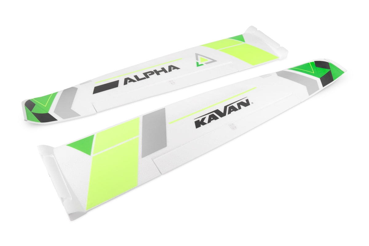 Alpha 1500 V2 Wings - Green