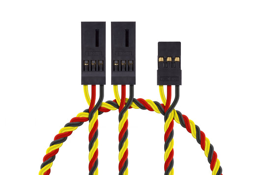 Y-Cable Twisted 15cm JR