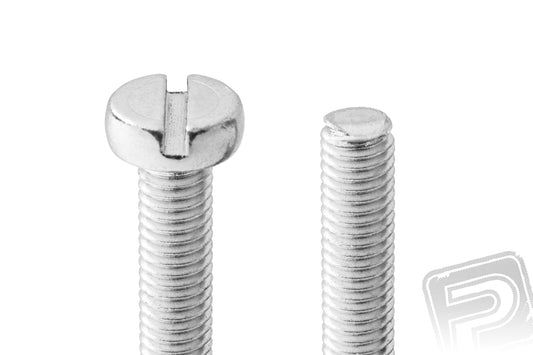 Slotted Cheese Head Bolt M3x10mm, 20 pcs