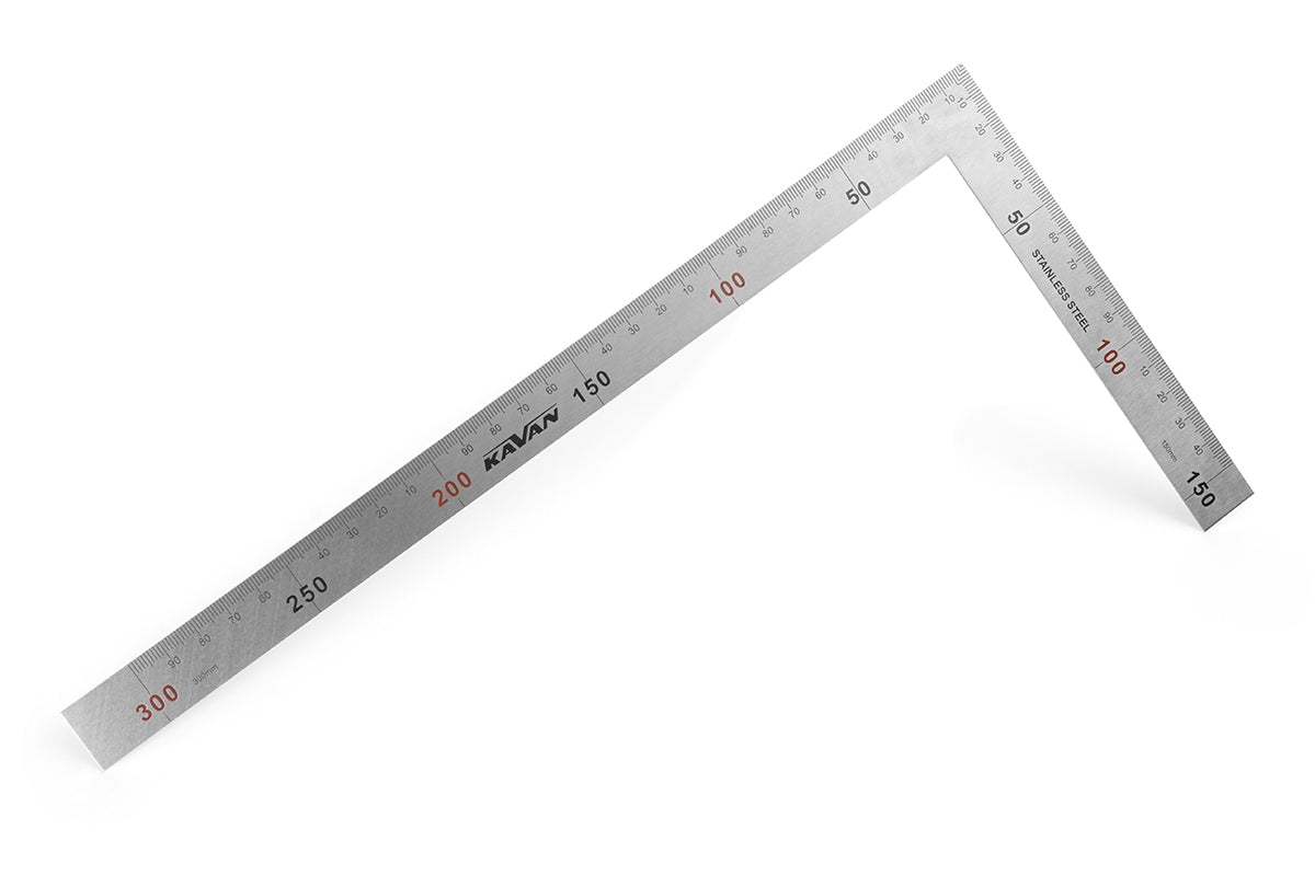 Kavan Stainless Steel Ruler 150x300mm