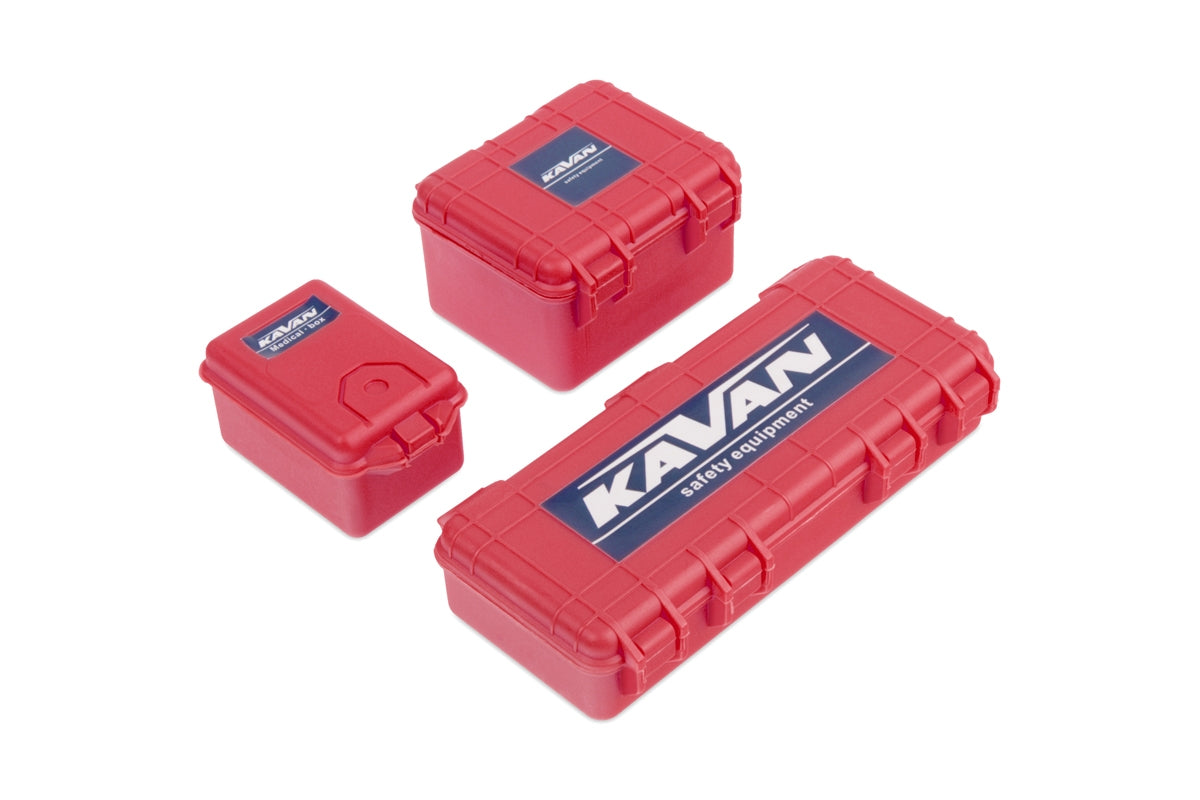 1/10 Toolbox Set Red for Rc Crawler