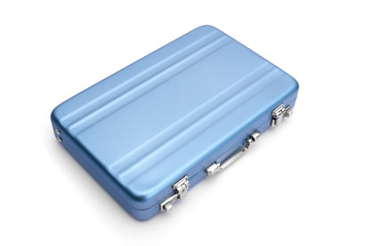 1/10 Metal Suitcase Blue for Rc Crawler