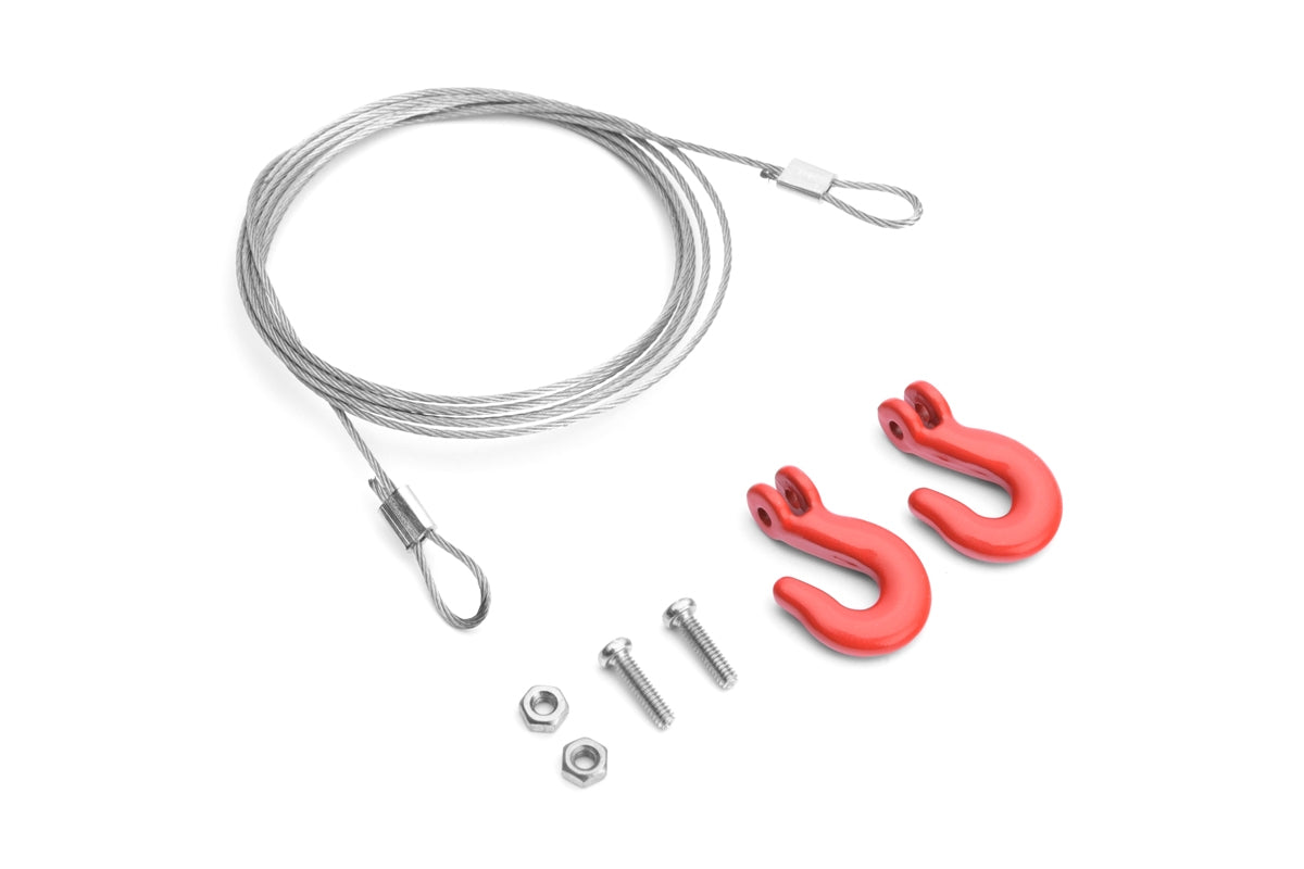 1/10 Rope Chain and Hooks for Rock Crawler