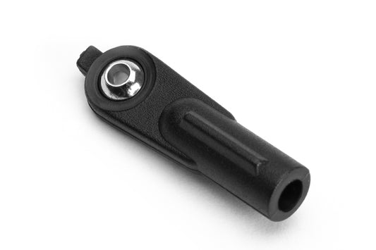 Nylon Ball Link M3 with Brass Ball, 2,0mm hole, 100 pcs.
