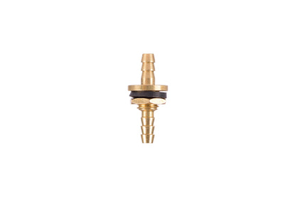 Copper fuel tank nipple Straight M8