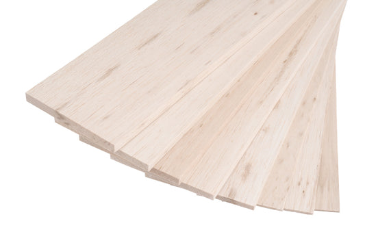 100x10cm Balsa 15 mm standard (B quality)