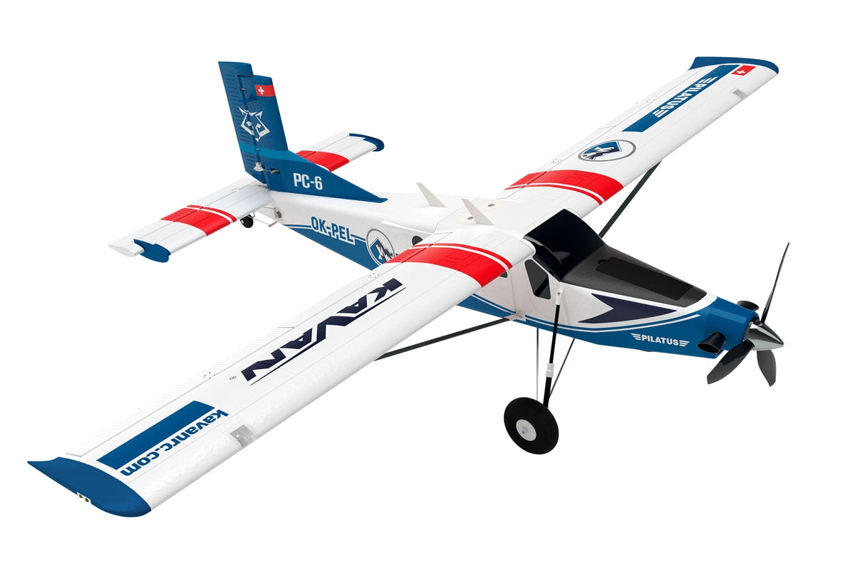 Kavan Pilatus PC-6 Porter 1500mm PNP - Blue