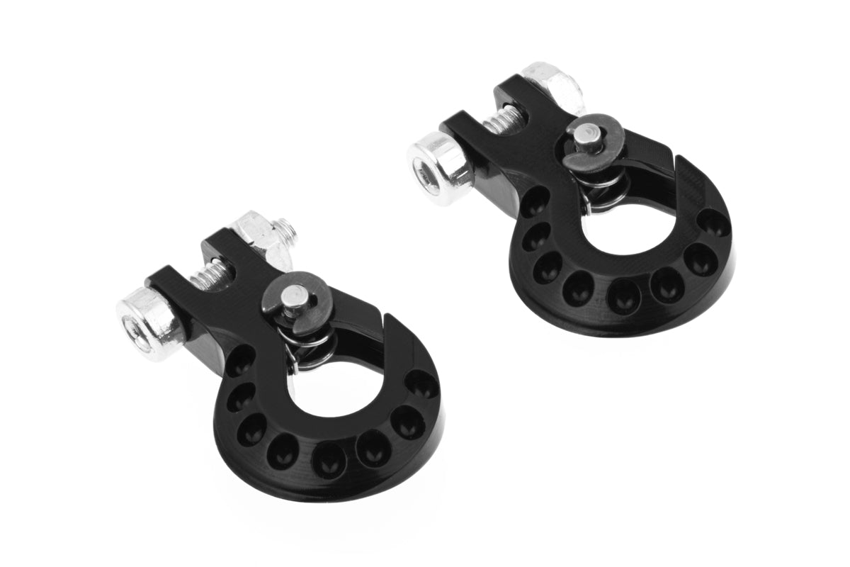 1/10 Cnc Aluminum Tow Hook Black for Rc Crawler