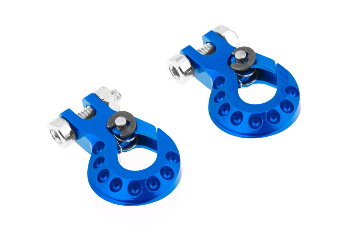 1/10 Cnc Aluminum Tow Hook Blue for Rc Crawler