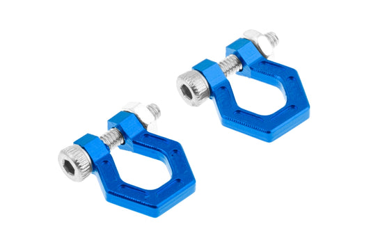 1/10 Cnc Aluminum Tow Hook Blue for Rc Crawler