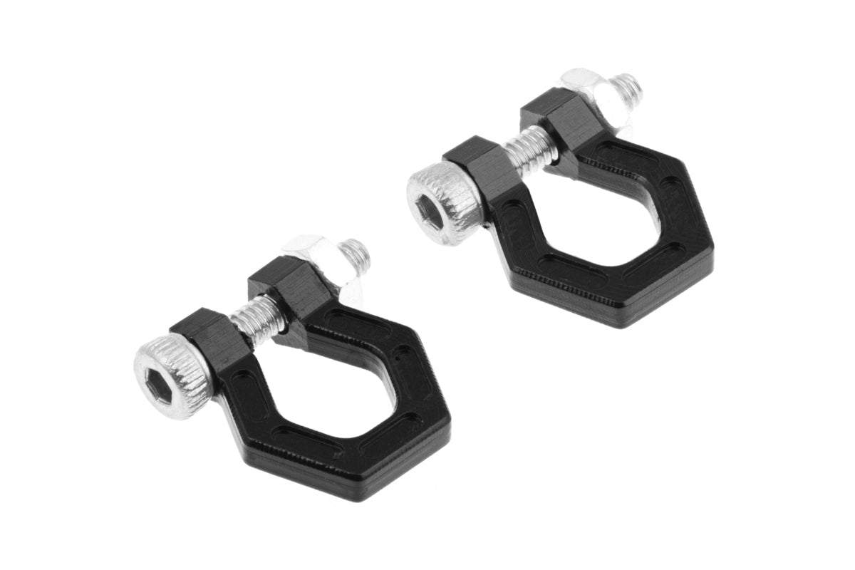 1/10 Cnc Aluminum Tow Hook Black for Rc Crawler