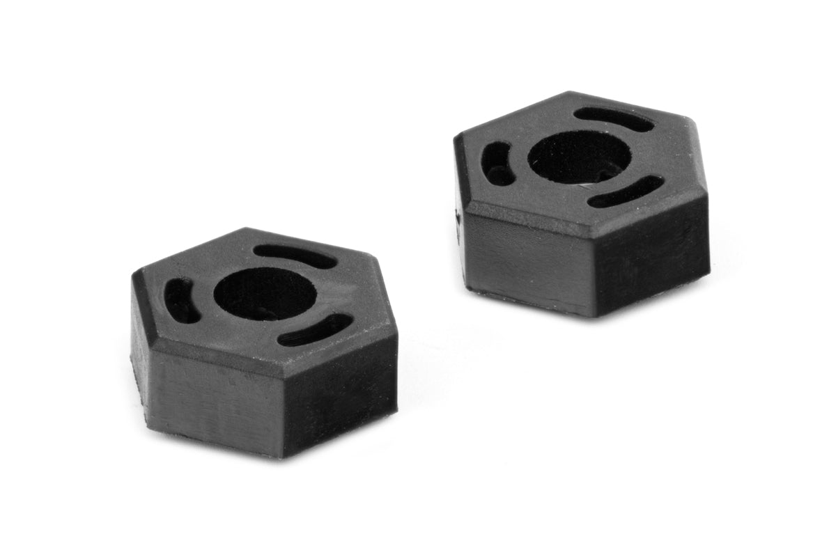 Wheel hexes, 2 pcs