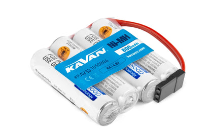 4.8V 800 AAA ENELOOP Sanyo RX 4cell. receiv.pack