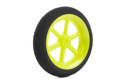 Spoked moss rubber wheel 50mm