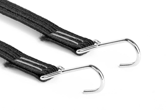 1/10 Rc Crawler Tow Rope with Hook Black 2pcs