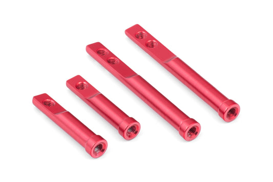 1/10 Aluminum Body Post Set with Magnets for Rc Drift Car, Red