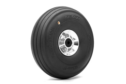 Super Light Scale AirWheel, Treaded 125mm, 2 Pcs.