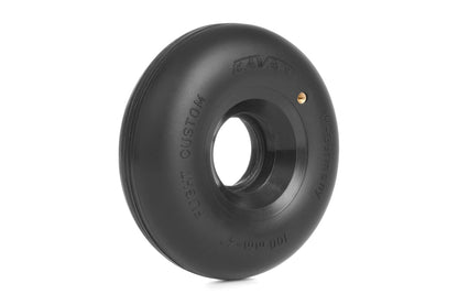 Balloon Wheel w.Valve 100mm, without disk 1 Pcs.