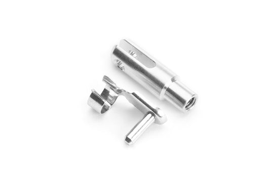 Alu Clevis M3 w. hinged bolts, 100 Pcs.