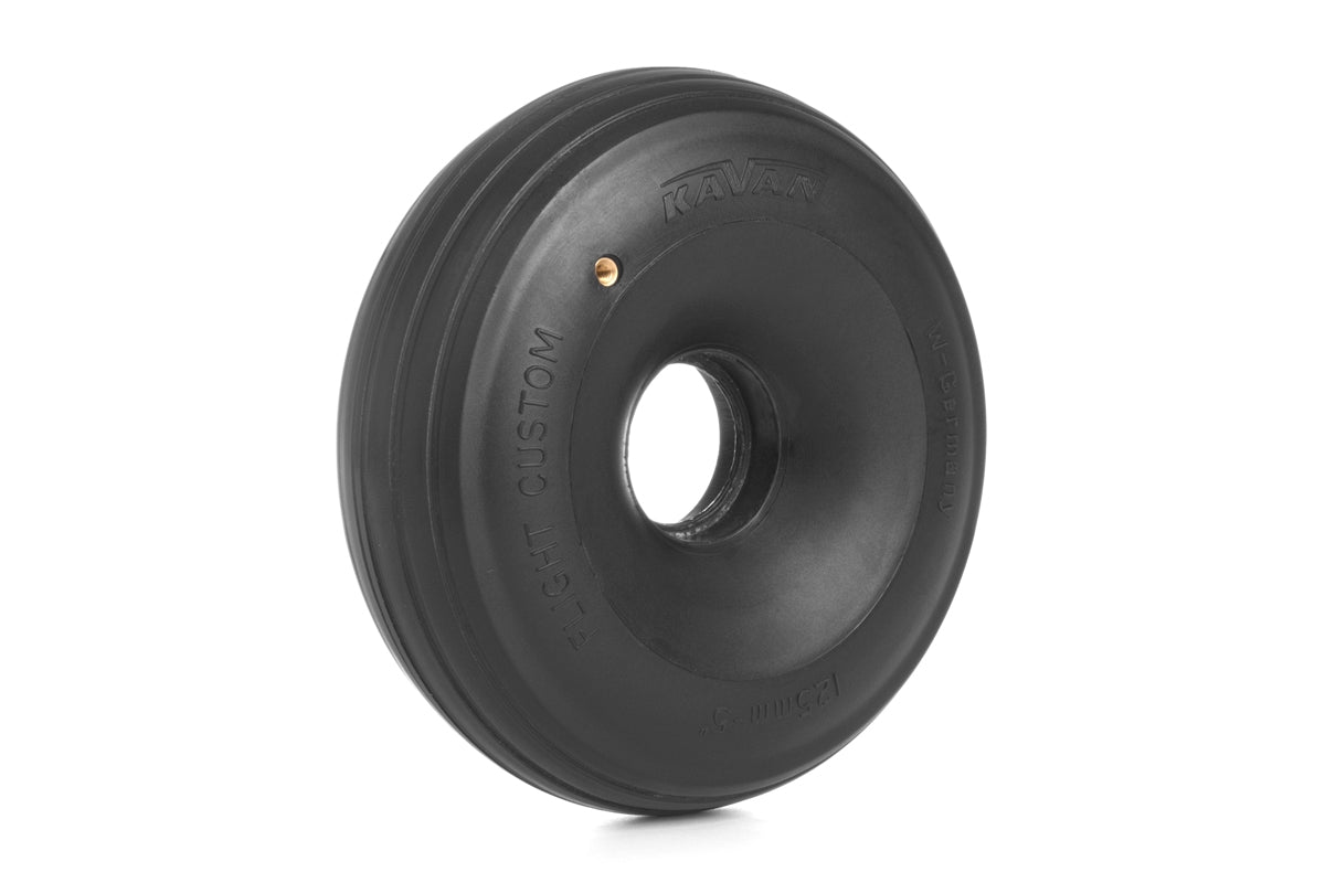 Super Light Scale AirWheel, Treaded 125mm, without disk 10 Pcs.