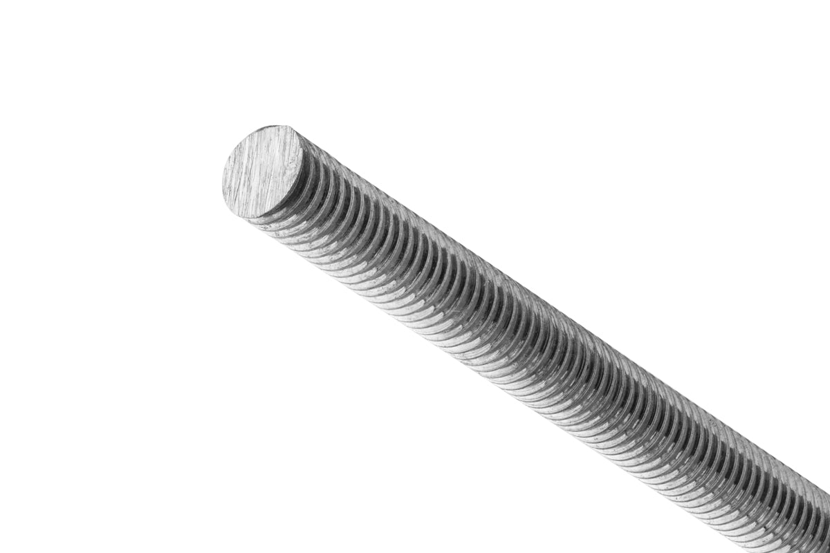 Threaded rod M2 1000mm long, 25 Pcs.