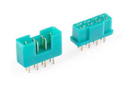 MPX8 GP High current plug, green, 1 pairs
