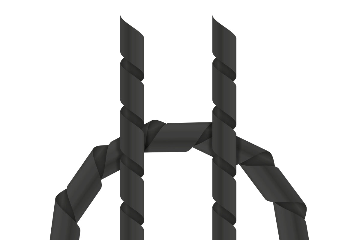 Spiral hose 10x8,2 mm black 10m