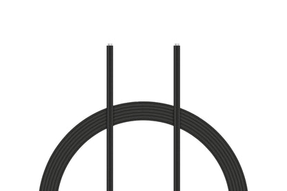 Silicone Cable 0.25mm2 1m BLACK