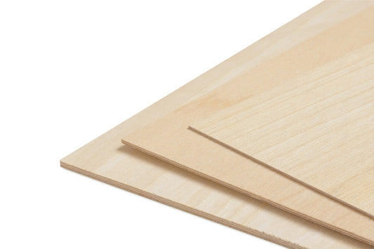 Plywood Birch Laser 1,0mm 60x30cm