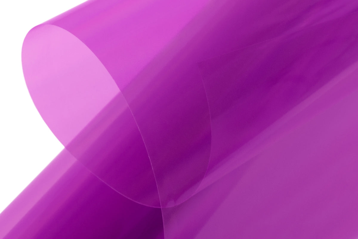 Kavan Covering Film - Transparent Bright Purple 100m